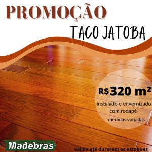PROMOÇÃO: Taco Jatobá